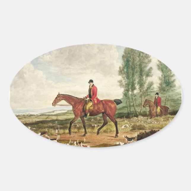 Adesivo Oval Huntsman Sticker (Frente)