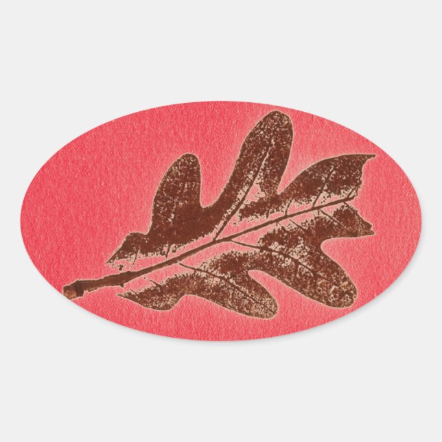 Adesivo Oval Imagens tiradas do impressão de folha de folha de  (Frente)