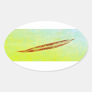 Adesivo Oval Imagens tiradas do impressão de folha de folha de 