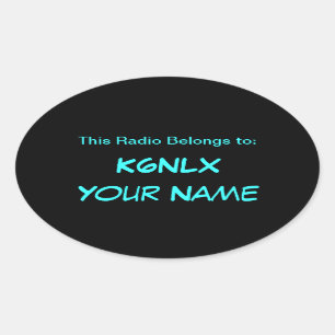 Adesivo Oval Indicador de Chamada Oval