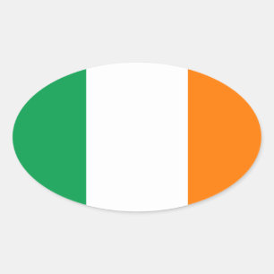 Adesivo Oval Irlanda