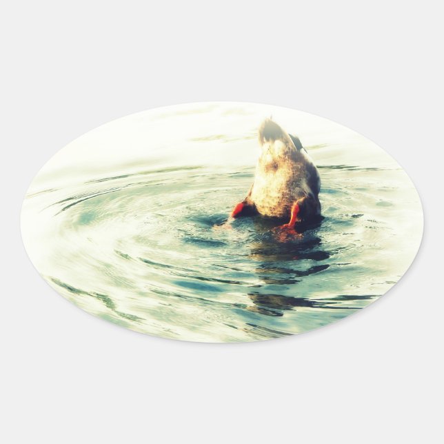 Adesivo Oval Isto Acabou! Bumbum (Frente)