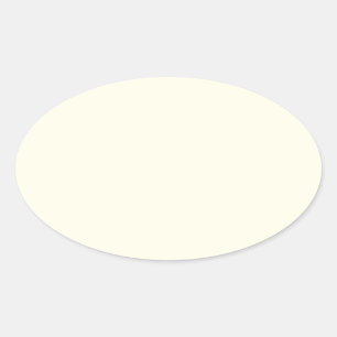 Adesivo Oval Ivory White