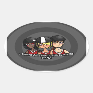 Adesivo Oval Jammers pivots bloqueadores
