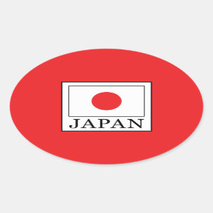 Adesivo Oval Japão