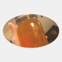Jar de Canning da Apple Jelly