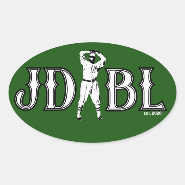 Adesivo Oval JDBL Sticker (Frente)
