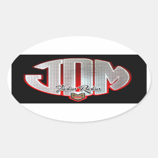 Adesivo Oval JDM Fuckus Ruckus