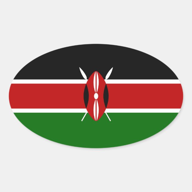 ADESIVO OVAL KENYA (Frente)