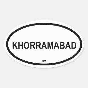ADESIVO OVAL KHORRAMABAD