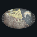 ADESIVO OVAL KRAMPUS NAUGHTHT CHILDREN LIST CHRISTMAS STICKERS<br><div class="desc">QUEM ESTÁ NA SUA LISTA ESTE ANO? Folha,  Oval,  Filtro de Cor,  Cinza Negra/Escura,  Borda da Canela Negra ...  Procure Itens Correspondentes Susan Brack Design</div>