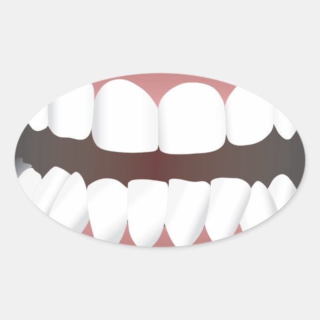 Adesivo Oval La Bouche (Frente)