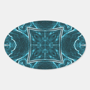 Adesivo Oval Lion wits