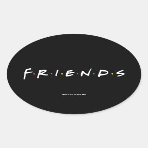 Adesivo Oval Logotipo FRIENDS™