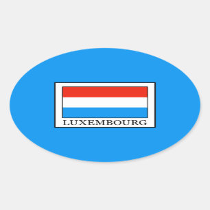 Adesivo Oval Luxembourg