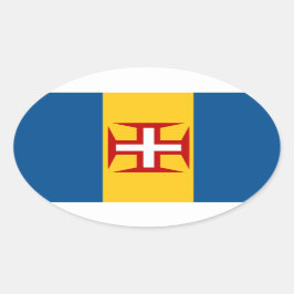 Adesivo Oval Madeira* Pavilhão Oval ao estilo europeu