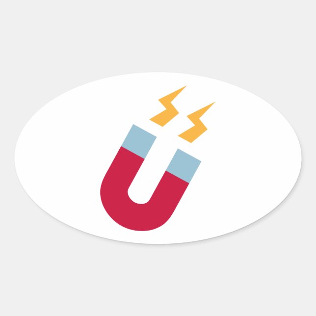 Adesivo Oval Magnet (Frente)