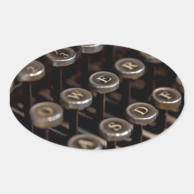 Adesivo Oval Máquina (Frente)