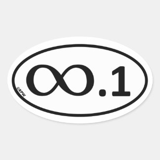 Adesivo Oval Marathon Parody Sticker