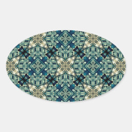 Adesivo Oval Marroquino inspirou design