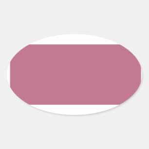 Adesivo Oval Mauve Oval Sticker