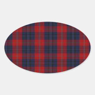 Adesivo Oval McKnight Clan Tartan