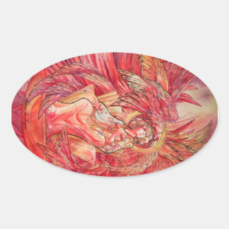 Adesivo Oval Metatron
