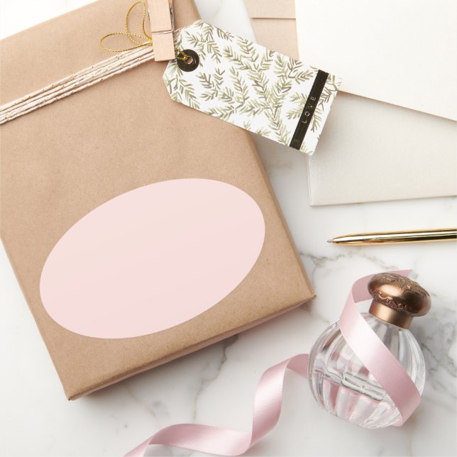 Adesivo Oval Misty Rosa (Presentear)