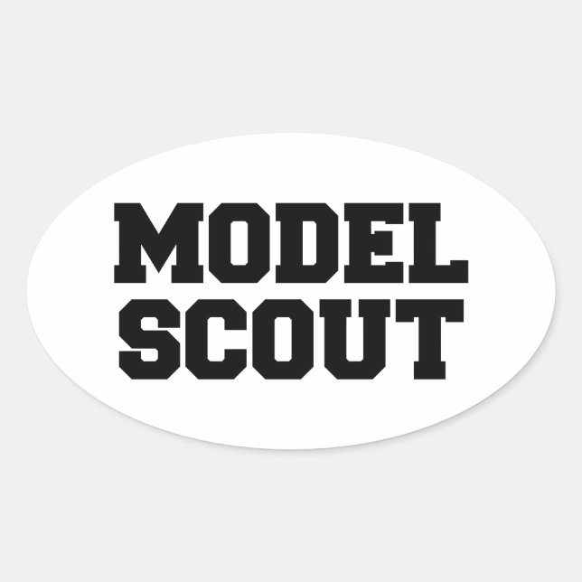 ADESIVO OVAL MODELO SCOUT (Frente)