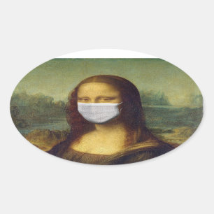 ADESIVO OVAL MONALISA COM ESTICADORES DE PARÓDIO EM MASSA