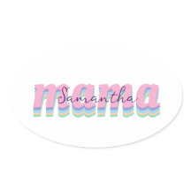 Mothers day custom kids name MAMA gift