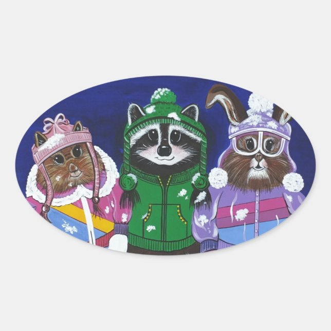 Adesivo Oval Mt. Brats de Solteiro (Frente)