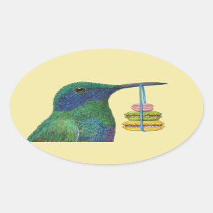 Adesivo Oval Nada desse xarope vermelho para mim.