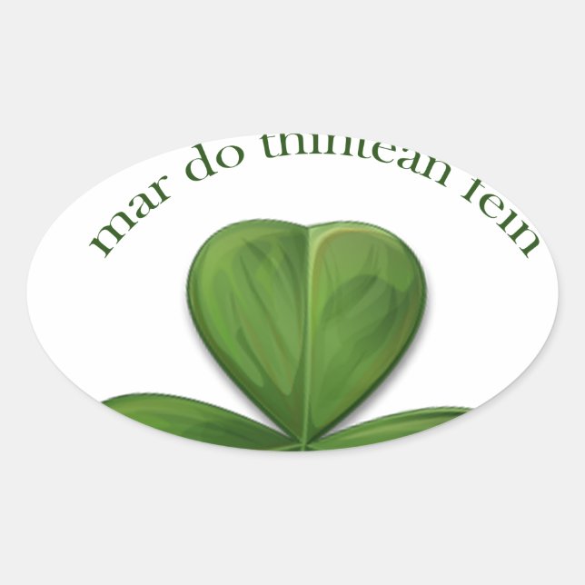 Adesivo Oval Não há lugar como casa (Frente)