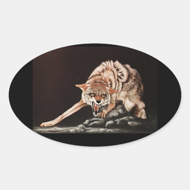 Adesivo Oval Não se meta comigo (Frente)