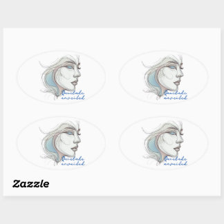 Adesivo Oval Não veiculado