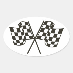 Adesivo Oval nascar