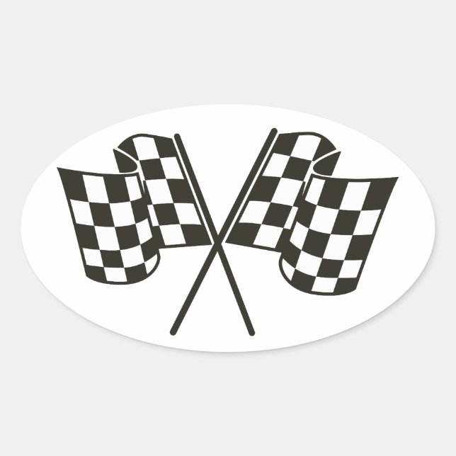 Adesivo Oval nascar (Frente)