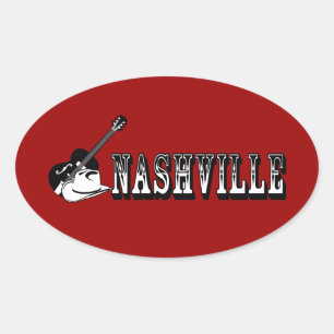 Adesivo Oval Nashville