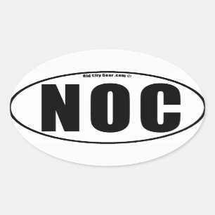 Adesivo Oval Nocatee - vizinhança (qty 4)