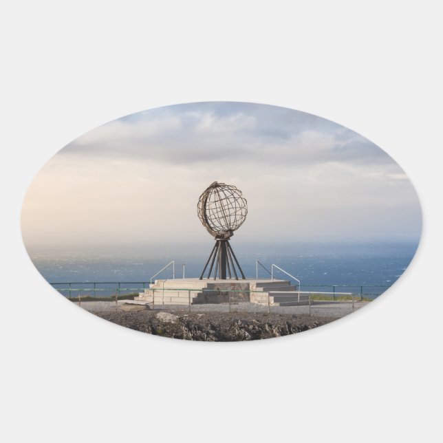Adesivo Oval Nordkapp (Frente)