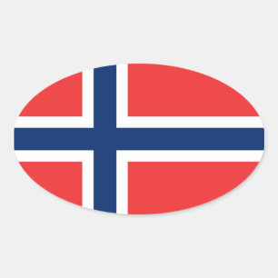 ADESIVO OVAL NORUEGA