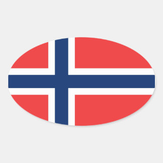 ADESIVO OVAL NORUEGA