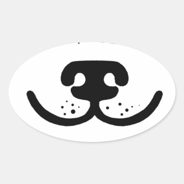 Adesivo Oval Nosewerk (Frente)