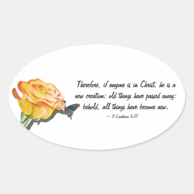 Adesivo Oval Nova Criação (Frente)