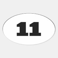 Número 11 Círculo