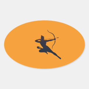 Adesivo Oval O Brilho Eterno de Dussehra - Ram Shree
