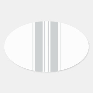 Adesivo Oval O clique personaliza-o cinza da mudança a sua