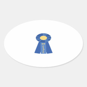 Adesivo Oval ø Coloque a fita