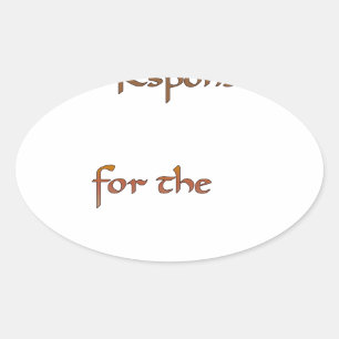 Adesivo Oval O Poder Dentro: Energia Importa